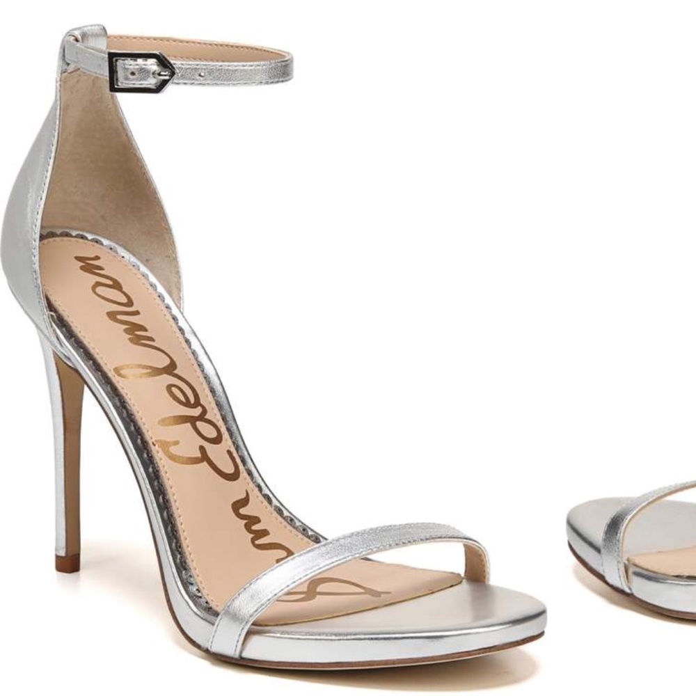 Brand new Sam Edelman’s in silver!